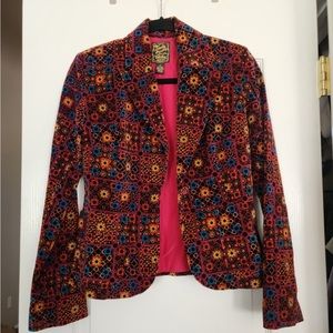 Lucky Brand Blazer velvet